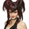 "Bad Fairy - Black And Red" Halloween Wig -DarkMorph Store bad fairy black and red halloween wig 28756755087408