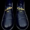 "Clown Shoes - Black/Plastic" Halloween Costume Accessory -DarkMorph Store clown shoes black plastic halloween costume accessory 28425696837680