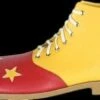 "Clown Shoes - Red/Yellow" Deluxe Halloween Costume Shoes -DarkMorph Store clown shoes red yellow deluxe halloween costume shoes 14203840397360