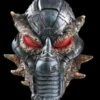 "Cyberzord With Lighted Eyes" Mask 2 "Cyberzord With Lighted Eyes" Mask -DarkMorph Store cyberzord with lighted eyes halloween mask 8179456769