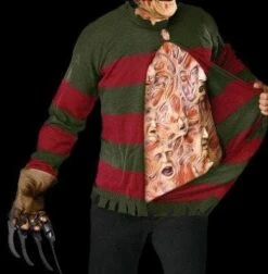 "Freddy Krueger Sweater - Chest Of Souls" Offical Movie Halloween Costume