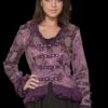 "Gothic Ghostly Jacket In Purple" HD Hollywood Costume -DarkMorph Store gothic ghostly jacket in purple hd studios hollywood halloween costume 14209875181616