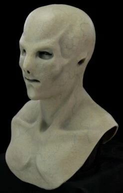 "Gray The Alien" Silicone Mask -DarkMorph Store gray the alien silicone halloween mask 8672547969