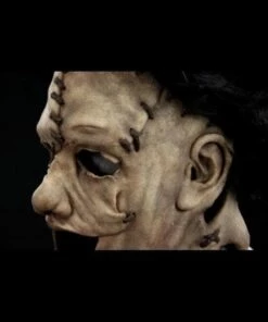 "Leather Hood" Silicone Mask -DarkMorph Store leather hood silicone halloween mask with hair 20360382593