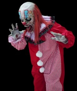 "Movie Clown Suit In Red" Costume