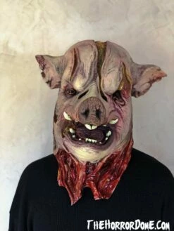 "Pig Head" HD Studios Pro Mask -DarkMorph Store pig head hd studios pro halloween mask 28692683751472