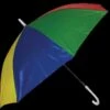 "Rainbow Clown Umbrella - 24 Inch" Halloween Costume Accessory -DarkMorph Store rainbow clown umbrella 24 inch halloween costume accessory 14203877490736