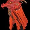 "Red Brimstone Dragon" Mask -DarkMorph Store red brimstone dragon halloween mask 28428543885360
