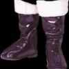 "Santa Boot Tops - Black With Fur" Christmas Costume Accesory -DarkMorph Store santa boot tops black with fur christmas costume accesory 14204000927792
