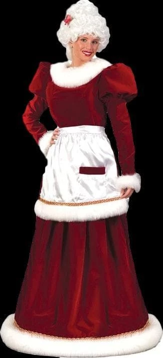 "Santa Mrs. Velvet Dress - SM MD" Costume 3 "Santa Mrs. Velvet Dress - SM MD" Costume