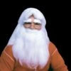 "Santa Wig And Beard - Cotton" Christmas Costume Accessory -DarkMorph Store santa wig and beard cotton christmas costume accessory 14240166346800