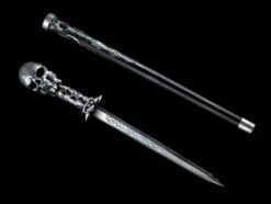 "Skull Cane Sword" Horror Weapon Halloween Prop