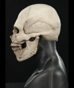 "Skull Hood" Silicone Mask -DarkMorph Store skull hood silicone halloween mask 20360422913