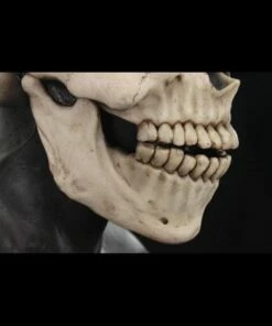 "Skull Hood" Silicone Mask -DarkMorph Store skull hood silicone halloween mask 20360423297