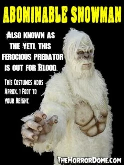 "The Abominable Snowman" HD Studios Pro Costume -DarkMorph Store the abominable snowman hd studios pro halloween costume 14335992889392