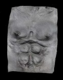 "Werewolf Chest Plate - Grey" Halloween Costume Accessory