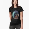 Women's HorrorDome Ghoul Fitted T-Shirt -DarkMorph Store women s horrordome ghoul fitted t shirt 31582454513712