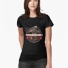 Women's HorrorDome Logo Fitted T-Shirt -DarkMorph Store women s horrordome logo fitted t shirt 31581630234672