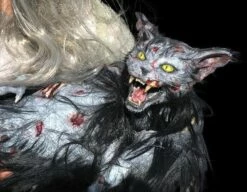 "Zombie Cat" HD Studios Halloween Puppet Prop -DarkMorph Store zombie cat hd studios halloween puppet prop 8720869761