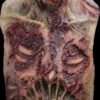 "Zombie Mega Mask / Chest" Halloween Mask -DarkMorph Store zombie mega mask chest halloween mask 14152846606384