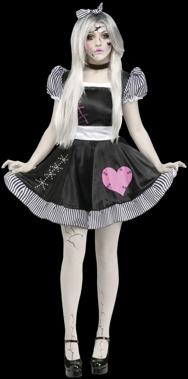 Cheap Halloween Store 13 Cheap Halloween Store -DarkMorph Store broken doll women s halloween costume 14187449810992 768x1552 1