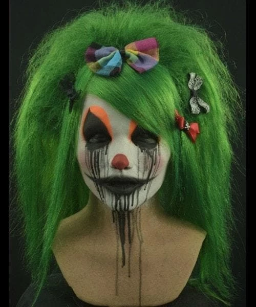 Cheap Halloween Store -DarkMorph Store tesazombie silicone zombie clown halloween mask 20360484353